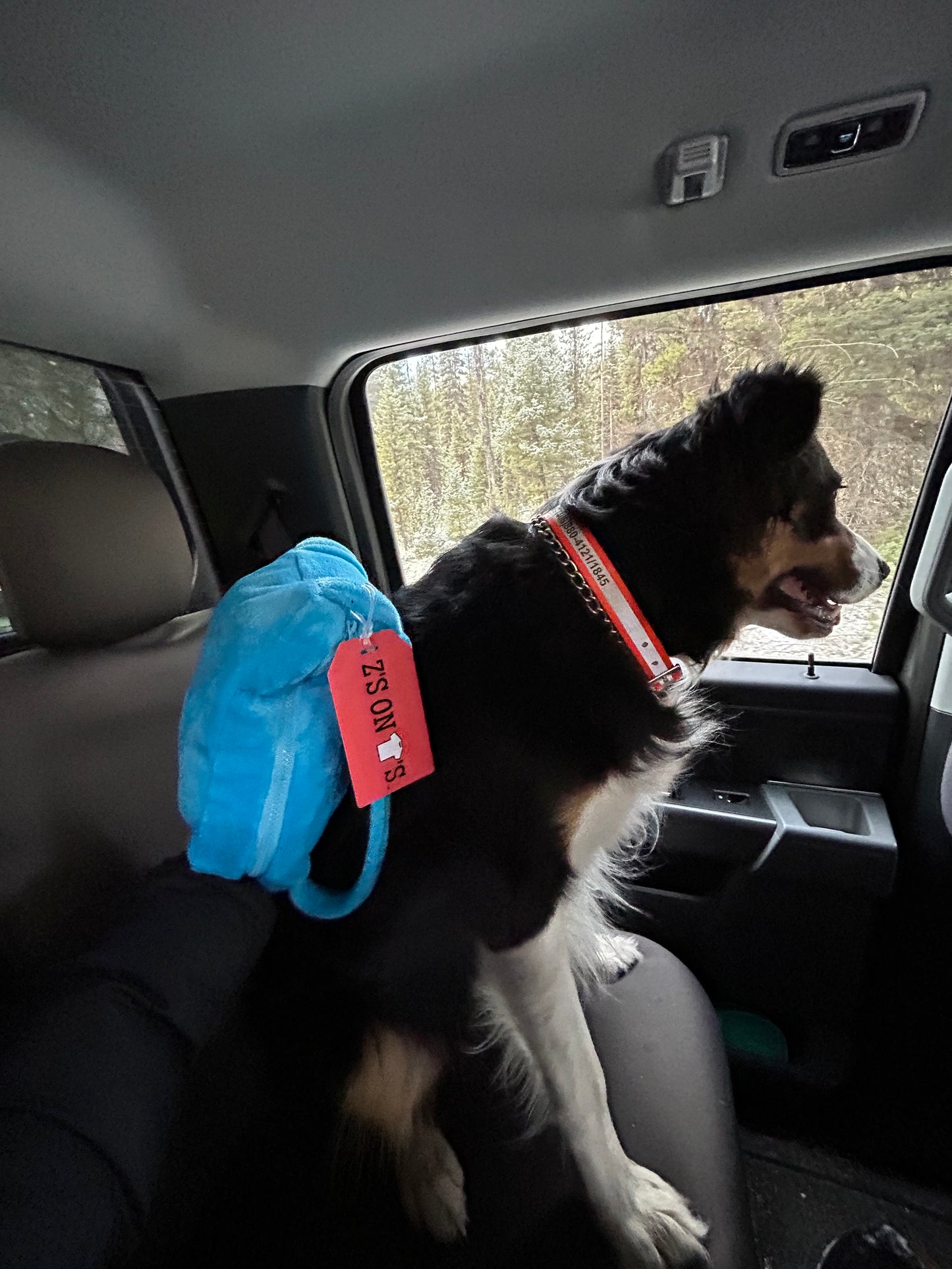 Small Blue Pillow Backpack