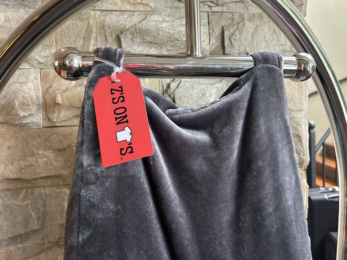 Large Gray Pillow Backpack