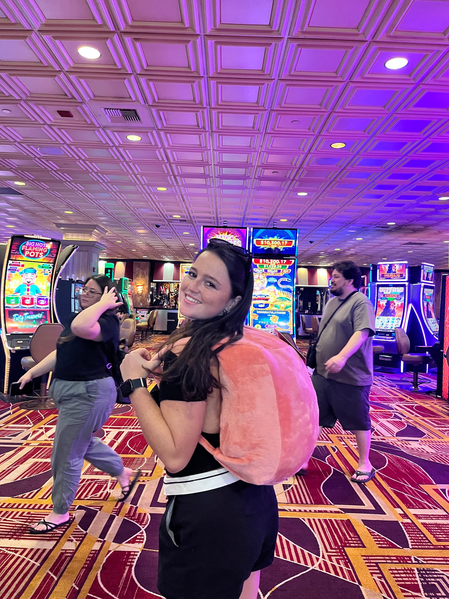 Medium Pink Pillow Backpack