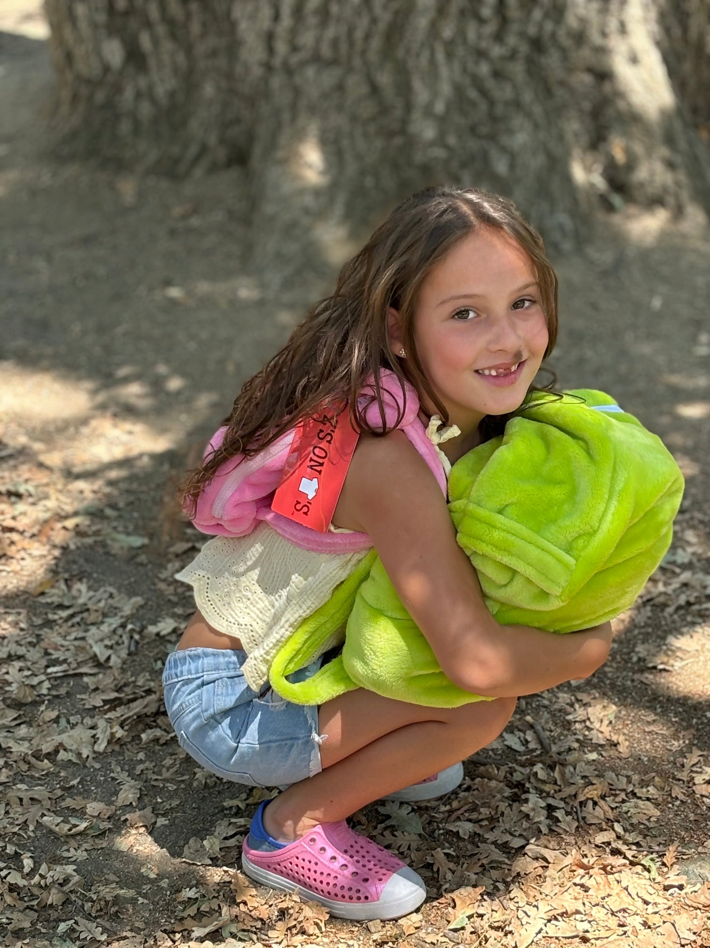 Medium Green Pillow Backpack