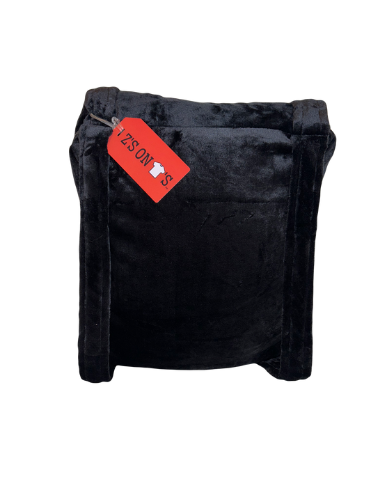 Large Black Pillow Backpack