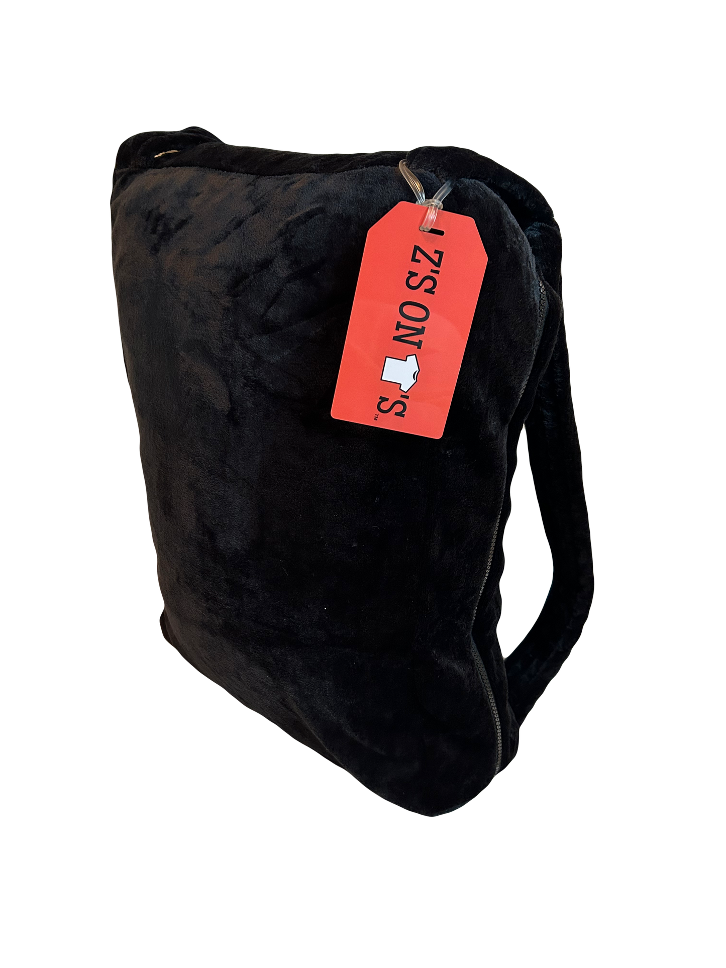 Large Black Pillow Backpack