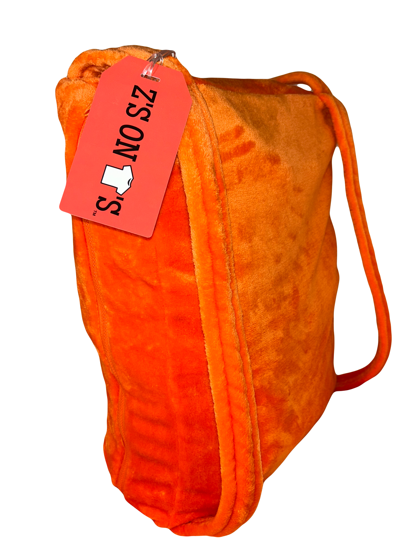 Large Orange Pillow Backpack