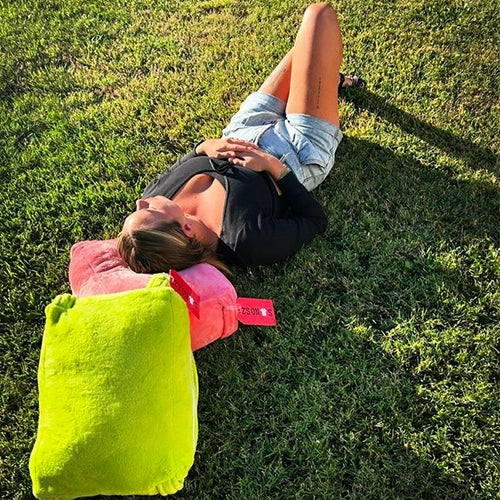 Medium Green Pillow Backpack